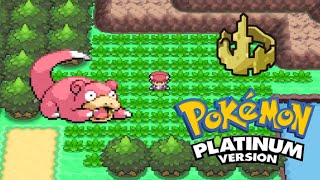 How to get Slowpoke and Kings Rock in Pokemon Platinum [upl. by Hedveh]