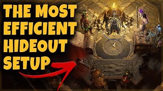 POE 314 The Most Efficient Hideout Setup  How To Save A Lot Of Time And Get Into Maps Faster [upl. by Krock]