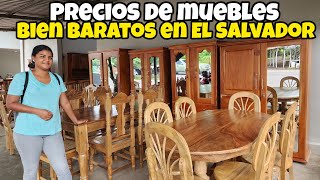 🚨¿PRECIOS DE MUEBLES DE MADERA BIEN BARATOS EN EL SALVADOR🇸🇻 [upl. by Mel]