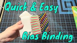 Quick and Easy Bias Binding [upl. by Yvonne838]