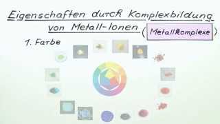 Eigenschaften durch Komplexbindung von MetallIonen  Chemie  Allgemeine und anorganische Chemie [upl. by Varuag608]