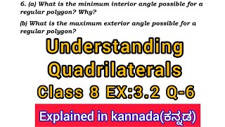 what is the minimum interior angle possible for a regular polygon why [upl. by Ennelram]