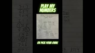 Georgia Lottery Weekly Chart Pick 3 and Pick 4 31824 lottery pick3 pick4 [upl. by Akimyt631]