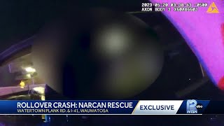 Exclusive body camera video of Narcan rescue [upl. by Acinorav]