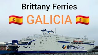 Brittany Ferries GALICIA tour [upl. by Amaryl301]