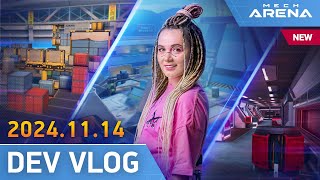 Mech Arena  Dev Vlog 13  New Mechs Weapons FFA Maps [upl. by Acquah]