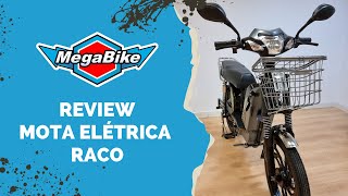 Review modelo RACO  sua mota elétrica que não precisas de carta de condução [upl. by Imef]