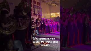 A Stratford high school marching band minute [upl. by Tallulah356]