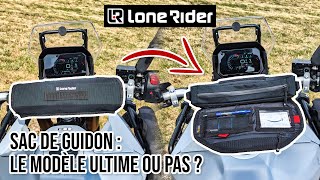 Test du sac de guidon de Lone Rider  la meilleure sacoche pour le guidon  Mon avis après 1 an [upl. by Lunt]