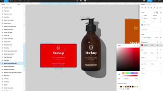 Cosmetic Brand Mockup For Figma [upl. by Katalin]