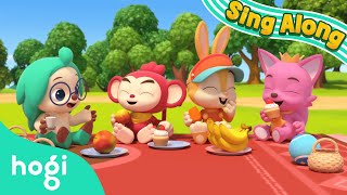 Yes Yes Picnic Time  Yes Yes Song  Sing Along with Hogi  Kids Rhymes  Pinkfong amp Hogi [upl. by Ashatan]