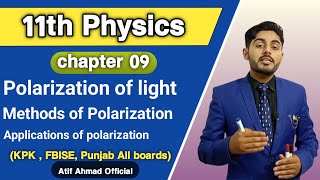 polarization of light class 11  methods of polarization  Applications of polarization class 11 [upl. by Shepherd]