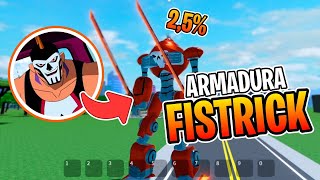 Como Conseguir a ARMADURA do FISTRICK no Omini X [upl. by Esdnyl]