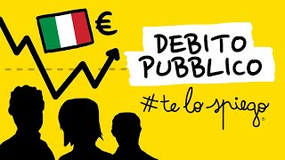 CHE COSÈ IL DEBITO PUBBLICO  TELOSPIEGO [upl. by Tabbitha]