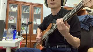 在耶穌裡我們是一家人魏金漢ver bass cover [upl. by Lundquist]