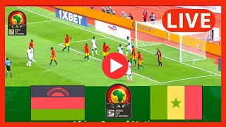 MALAWI vs SENEGAL AFRICA CUP OF NATIONS  AFCON 2022 TODAY FULL MATCH GAMEPLAY [upl. by Aliakam]