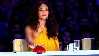 New judge Alesha Dixon gets lippy on Britains Got Talent  preview clip [upl. by Idnal]