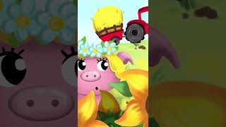 The Straw House  Three Little Pigs  Fairy Tales amp Bed Time Stories For Kids  Kiddom Tales [upl. by Kisor759]