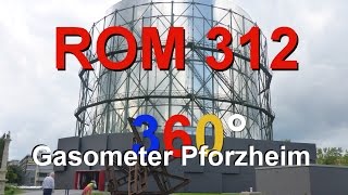 Gasometer Pforzheim 360°  ROM 312 [upl. by Ecidnarb]