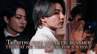 Treating your romantic Mafia husband the way he treats you for a whole day  Jungkook Oneshot [upl. by Ylaek]