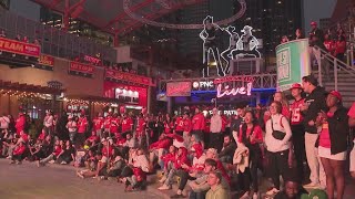 Chiefs Kingdom at downtown watch party [upl. by Syah151]