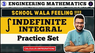 Lec 03  Indefinite Integral Problems  Fundamental Formula  Integration Practice Set [upl. by Colman]