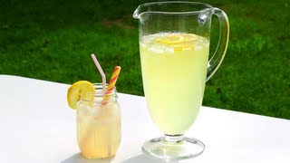 Lemonade Recipe  How to Make Homemade Lemonade [upl. by Eira625]