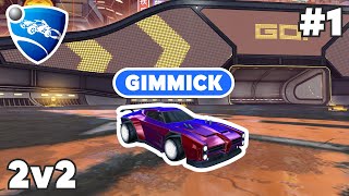 gimmick Ranked 2v2 PRO Replay 1  Rocket League Replays [upl. by Amaerd]