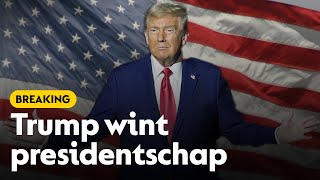 Kijk terug  Trump wint Amerikaanse verkiezingen wordt de 47e president van de VS [upl. by Elsbeth]