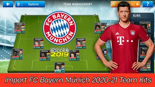 How To Create FC Bayern Munich 202021 Team in Dream League Soccer 2019 [upl. by Gaye]