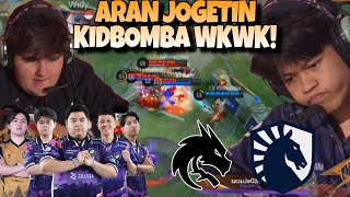 ARAN MENGAMUK LANGSUNG TAUNTING KIDBOMBA  MENYALAA  LIQUID VS SPIRIT MATCH 2  KNOCKOUT STAGE [upl. by Neetsuj652]