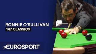 147 Classics Ronnie OSullivan  Snooker  Eurosport [upl. by Akerboom372]