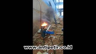 CADWELD BC TO ROD  ANTI PETIR SURABAYA [upl. by Jauch]