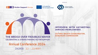 Interview with Katarzyna JanickaPawlowska  Victim Support Europe Annual Conference 2024 [upl. by Hurley]