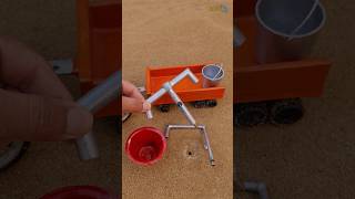 mini hand pump ideas diy mini motor water pump science project💦 [upl. by Prudie]