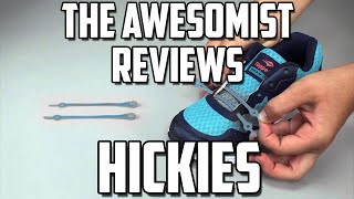 The Awesomist Reviews Hickies The no tie shoe laces [upl. by Bagley]