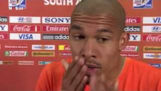 Nigel de Jong over oa zijn overtreding [upl. by Ieso129]