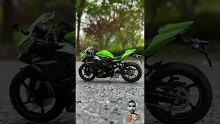 Kawasaki Ninja new model mini toy bike 🏍️ bike kawasaki biker toys asmr [upl. by Ruddy]