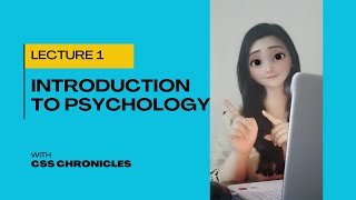 Introduction to Psychology  Lecture 1 Online Classes  css upsc pms  Crash Course Psychology [upl. by Jessy106]