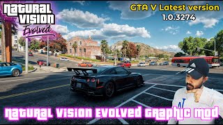 How to install Natural Vision Evolved for GTA V latest version 103274 [upl. by Kcirde]