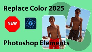 Replace Object Color – Photoshop Elements 2025 [upl. by Roxy]