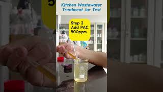 Kitchen Wastewater Treatment by Flocculants and Coagulants Kitchen Effluent Treatment [upl. by Jansson883]