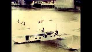 Edward Hultons Short Sandringham converted Sunderland on the Thames in 1982 [upl. by Saiasi]