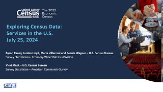 Exploring Census Data  Services in the US [upl. by Minardi338]