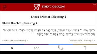 Sheva Brachot  שבע ברכות  Blessing 4  Bénédiction 4 [upl. by Novanod]