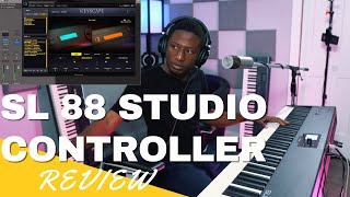 Best Midi Controller in 2022  Great for the price StudioLogic SL 88Studio For Keys 🎹 Players [upl. by Ariahs]