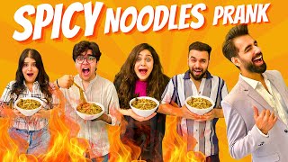 SPICY NOODLES PRANK ON MY FRIENDS  Rimorav Vlogs [upl. by Ociral]