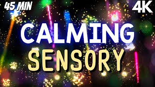 Autism Calming Music Fireworks Soothing Tension Release [upl. by Nauq]