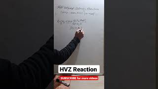 HVZ Reaction very easy to learn  Hell Volhard Zelinsky Reaction chemistryclass12 organicchemistry [upl. by Elene332]