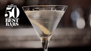 Cocktail Stories Agostino Perrones Connaught Martini [upl. by Arodaeht438]